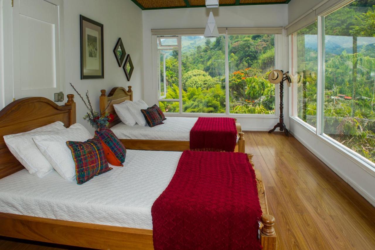 Hacienda Charrascal Coffe Farm Leilighet Manizales Eksteriør bilde